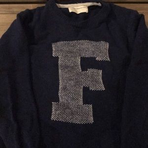 French connection varsity sweater